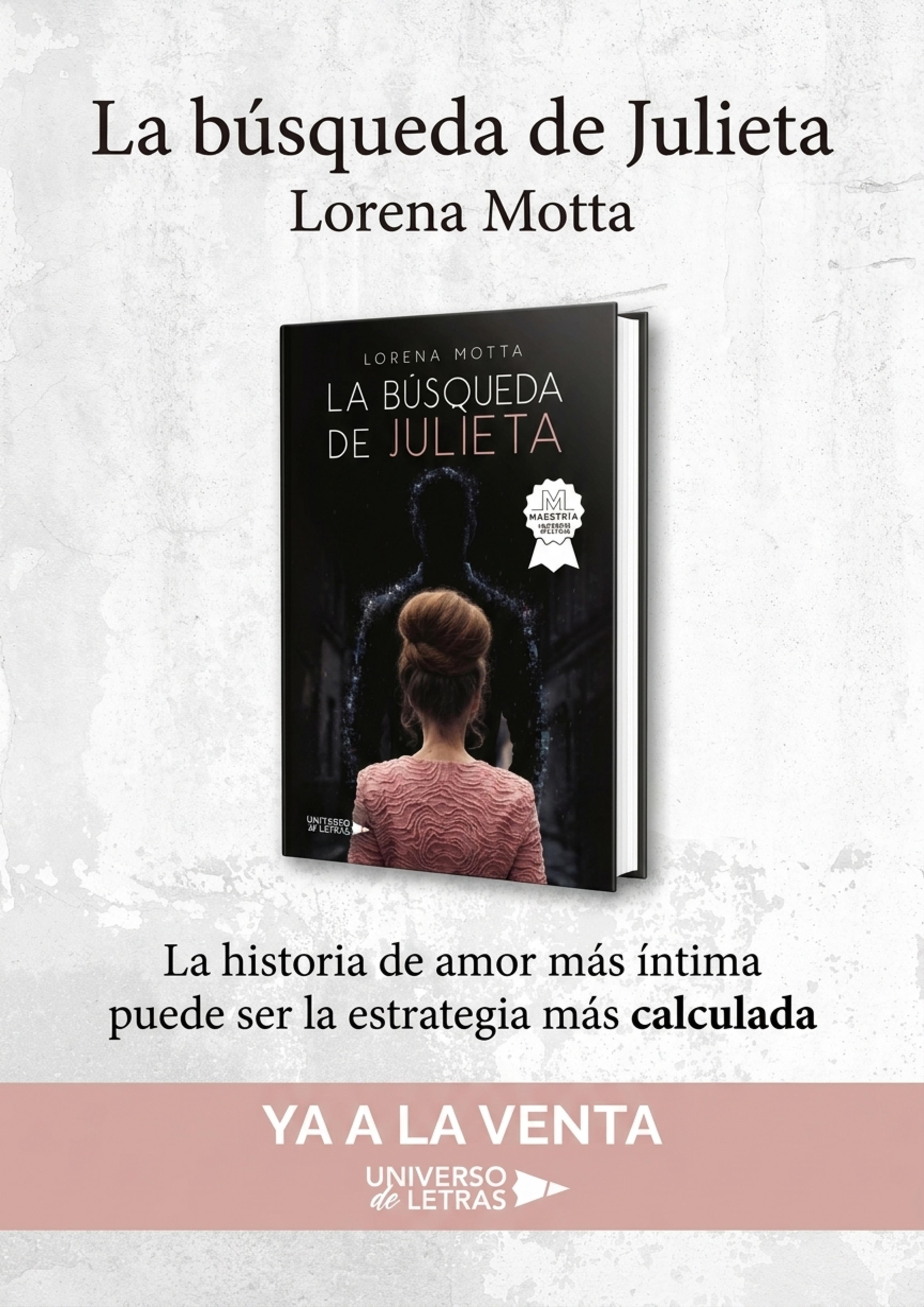 Portada de La búsqueda de Julieta, de Lorena Motta
